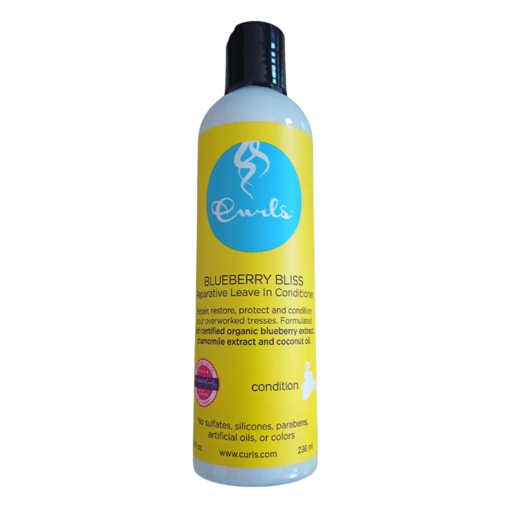 Curls Blueberry Bliss Reparative Leave In Conditioner 236ml - Imagen 1